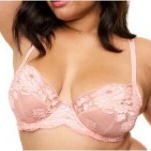 Adore Me Blush Lace Bra peach 🍑